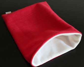 Snuggle sack/snuggle pouch/sleeping bag for hedgehog, guinea pig, rat and other small animals. Small pet bedding.