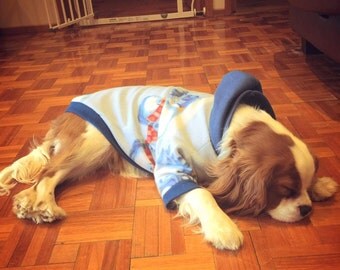 Custom Made Fleece Dog Hoodie Small