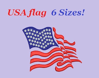 USA flag embroidery designs aplique Unites States Flag design embroidery machine