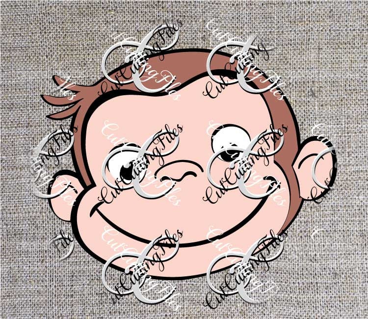 Download Curious George svg dfx jpg jpeg eps layered cut by ...