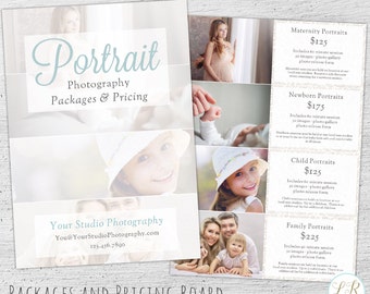 Photography Pricing Guide, Photoshop Template, Marketing, Price Sheet, Photography Pricing Template, Photographer, Price List - 01-007