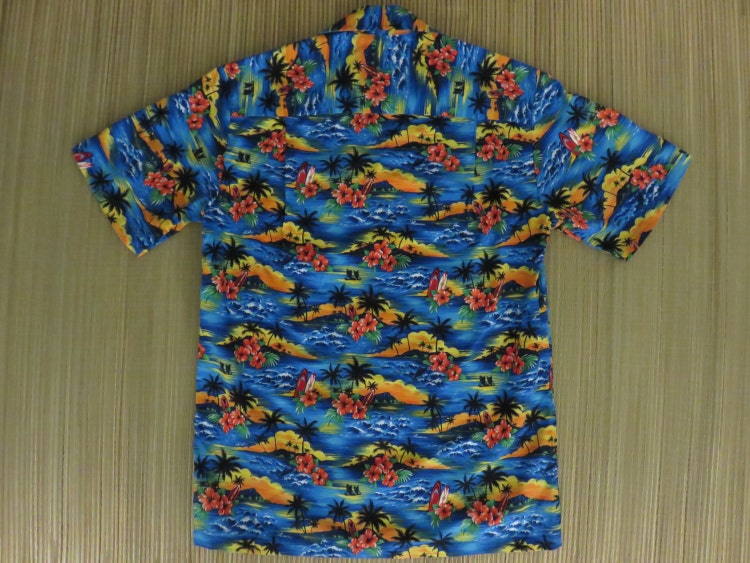 Vintage Hawaiian Shirt 90s E&K FASHION by OahuLewsShirtShack