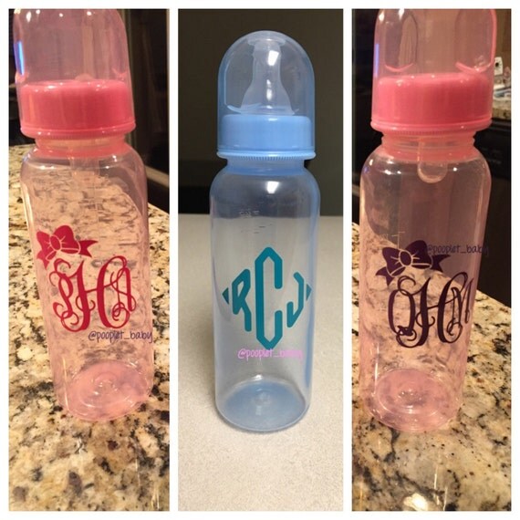 monogram bottle