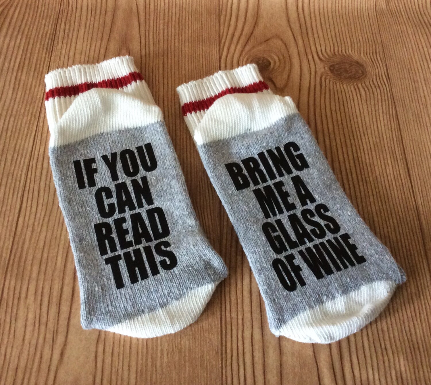 WINE SOCKS If you can read this Bring me a by IfTheSockFitz