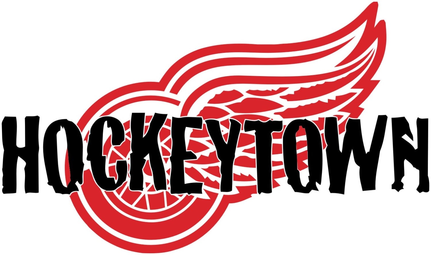 Detroit Red Wings Nhl Decalsticker