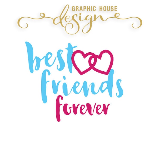 Download Best Friends SVG DXF PNG Cutting file For by ...