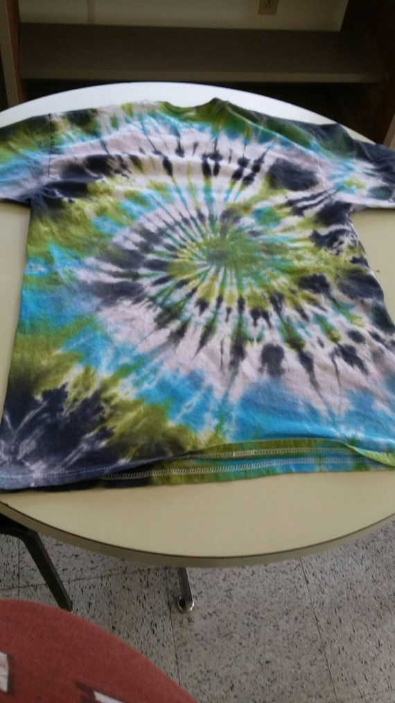 LG Hanes tie dye shirt by DJHempAndTieDye on Etsy