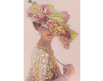 Dimensions Embroidery Kit - Crewel Embroidery Kits - Genteel Lady - Elegance and grace - #06201