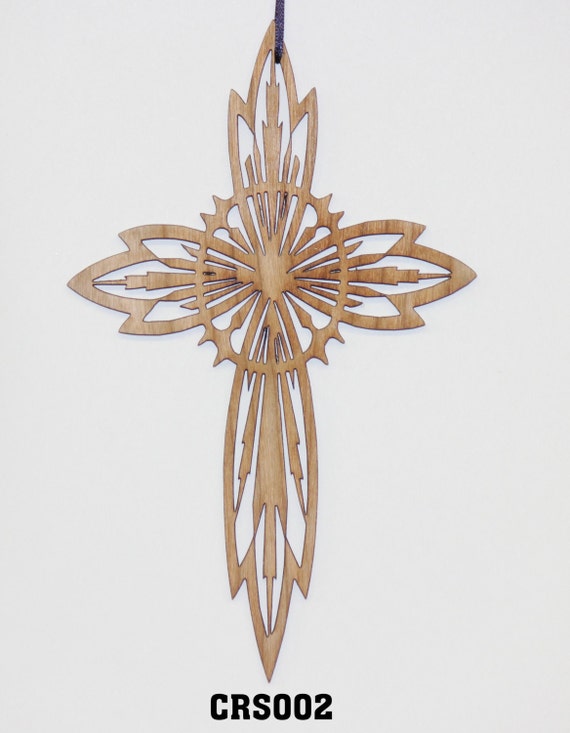 Sunburst cross