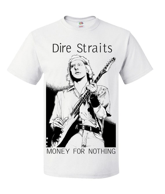 dire straits money for nothing t shirt