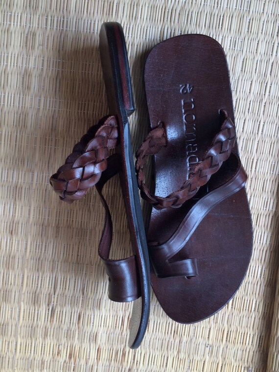 Men's Handmade Leather Sandals by NomadbyDesigns on Etsy