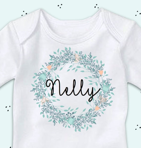 Custom Name Personalized Baby Clothes personalized baby