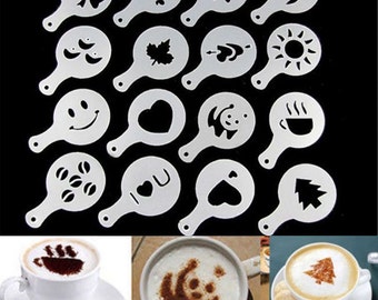 Coffee stencil | Etsy