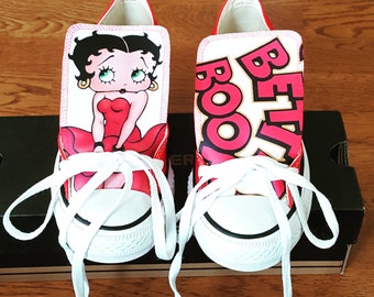 Betty boop shoes | Etsy