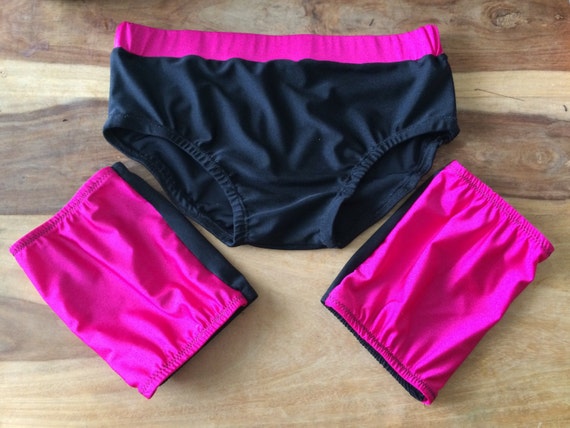 Pro Wrestling Gear Black and Hot Pink by ProWrestlingGearUK