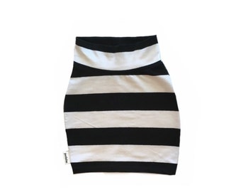 white stuff charlie stripe cotton skirt