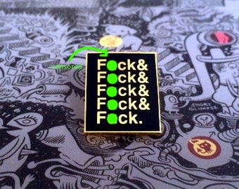 F*ck Enamel Pin