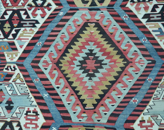 pattern rug, kilim rug, vintage turkish rug, large kilim rug, turkish kilim rug, bohemian rug, boho decor, authentic rug, kelim rug, kilim