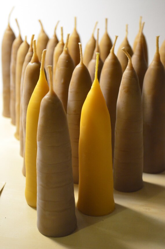 Candle / Medieval candle / Beeswax candle