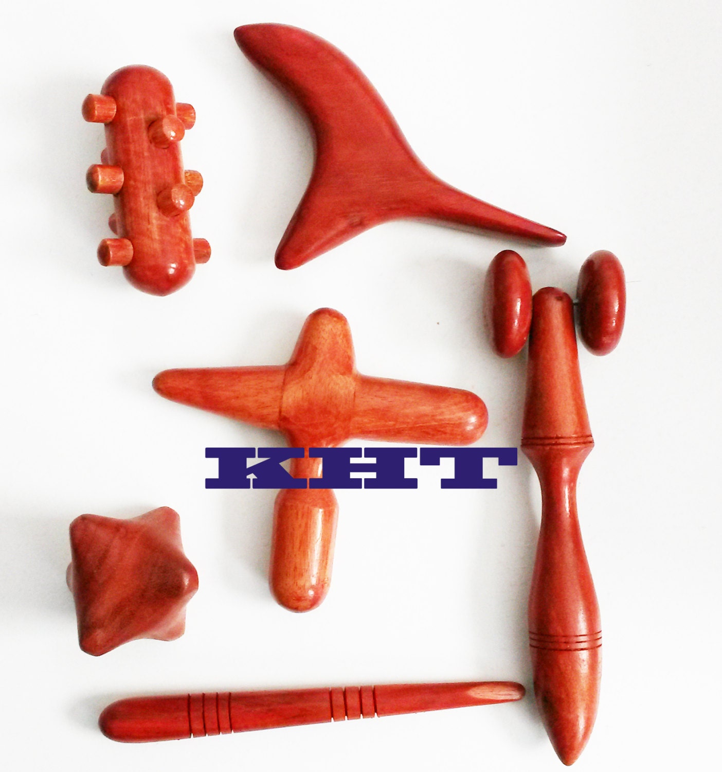 Thai wooden massage therapy tools Set FREE SHIPPING