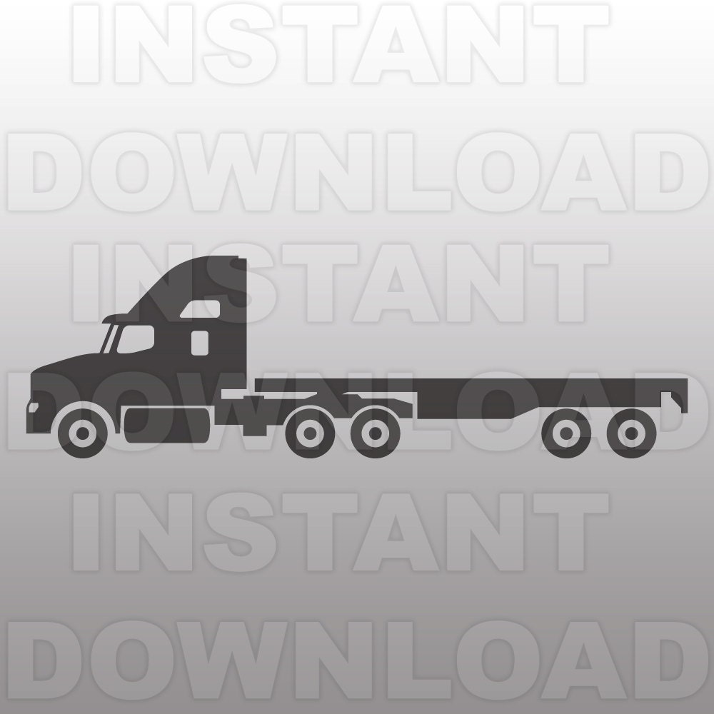 Free Free 189 Flat Bed Truck Svg SVG PNG EPS DXF File