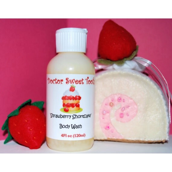 Strawberry Shortcake Body Wash 4oz