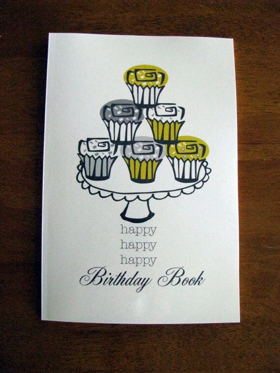 Birthday Reminder Book Birthday Date Book Birthday by Freshline