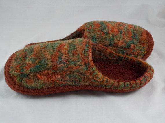 boiled wool house shoes