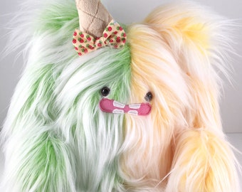 lemon monster plush