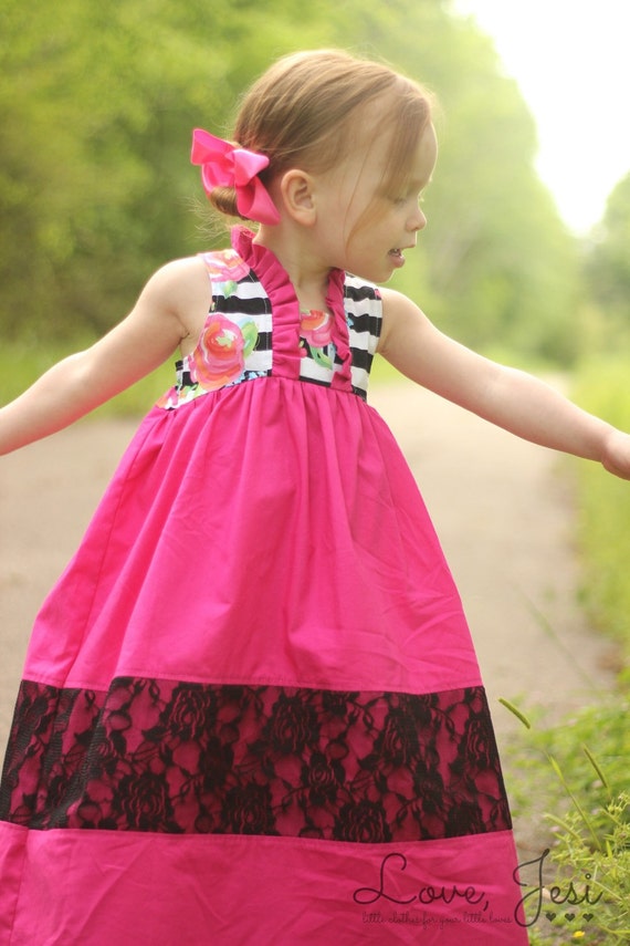 Items similar to Girls Maxi Dresses,Toddler Maxi Dress,Newborn Baby