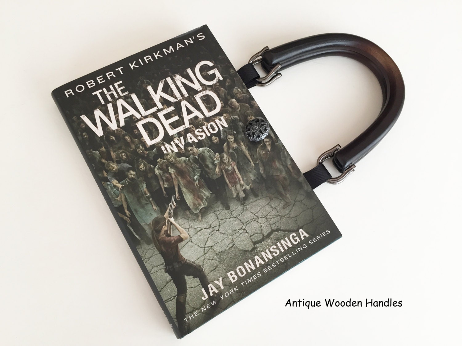 Walking Dead Zombies Recycled Book Purse Zombie Gift