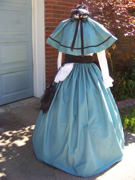 Dickensian Victorian Nanny Vintage Gown main image 1