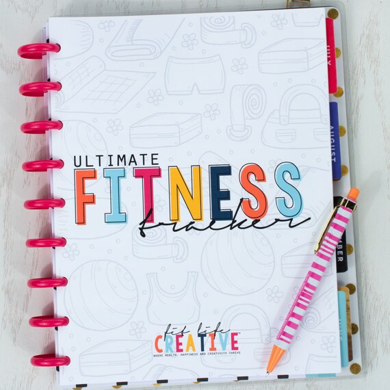 Ultimate Fitness Tracker Happy Planner Fitness by FitLifeCreative