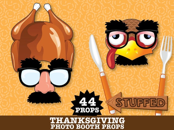 thanksgiving-photo-booth-props-turkey-props-pilgrim-props-fall