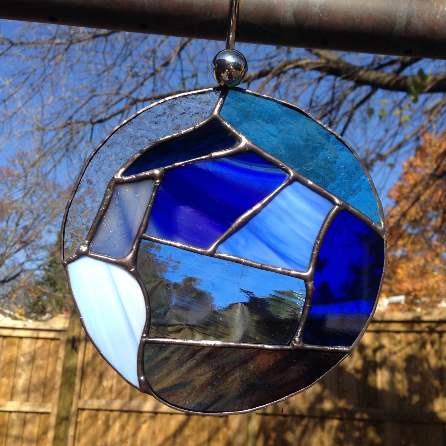 Stained Glass Circle Sun Catcher