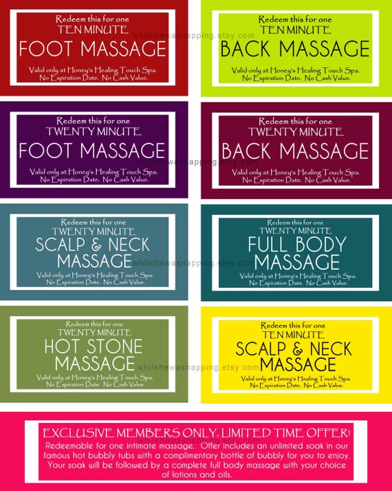 massage groupons