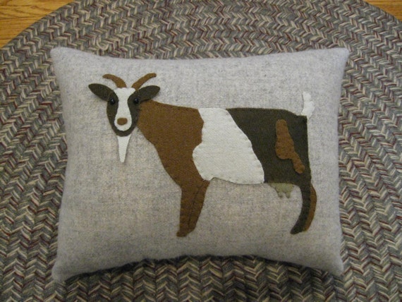 goat shaped pillow