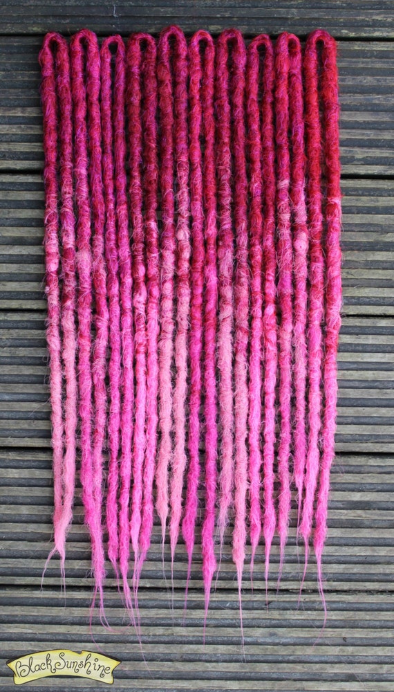 double ended synthetic dreads for sale purple and pink double ended synthetic dreads for sale purple and pink