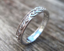 celtic hand made ring wedding