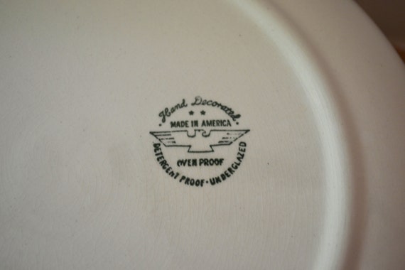 Mid Century Marcrest Swiss Alpine Dinnerware