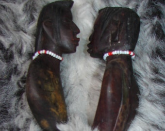Lovers Ebony Carving African Carving wood carving wooden carvings African wood carving wood carving wall art wood carving in handmade