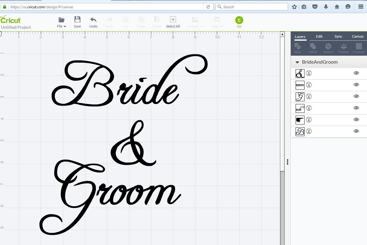 Download Bride and Groom SVG digital file, Cricut Design Space, pdf, png, HTV cut file, Wedding letters ...