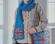 Gilet cardigan imprimé UNION JACK LONDON (noir ou beige) UNION JACK
