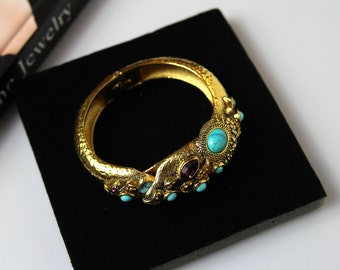 Jose & Maria Barrera Multi-Stone Snake Bracelet # 422