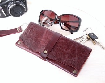 Leather Cash Envelope Wallet | Leather Clutch | Slim Cash Organizer | Men's Wallet | Cash Envelope | Cash Budget Envelope | Women's wallet
