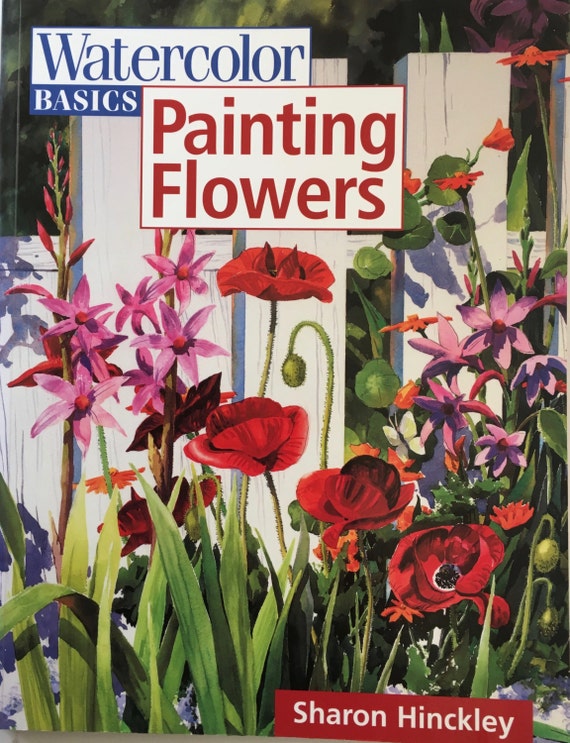 Watercolor Painting Instruction Book Art by