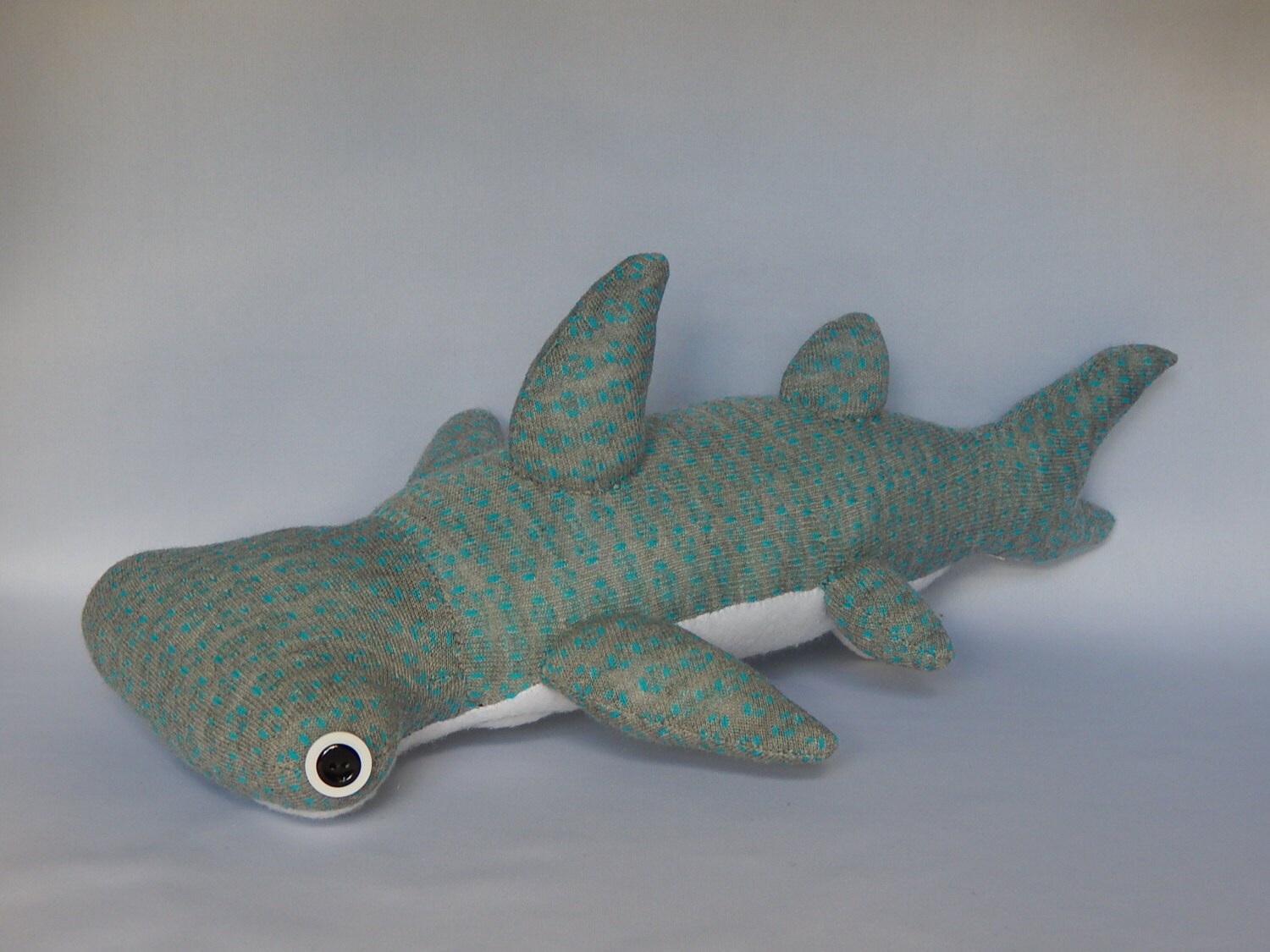 Hammerhead Shark Plush Toy, Shark Plushie, Stuffed Animal