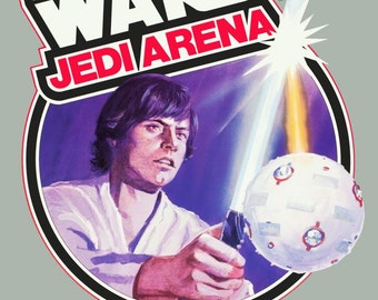 Star Wars 24 x 36 Atari 2600 / Parker Brothers 1982 "JEDI ARENA" Video Game Promotional Poster - Video Games ATARI Retro Gift Idea kiss76
