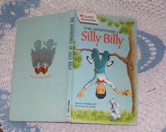 Vintage Child's book,Vintage Book,The Adventures of Silly Billy (Wonder Books Easy Reader,61/Tamara Kitt/Jill Elgin Not included coupon sale