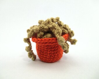 String of Pearls Crochet Succulent Senecio Rowleyanus